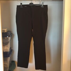 Short length black work pants torrid size 16